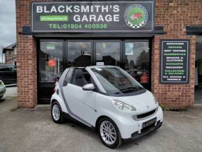 SMART FORTWO CABRIO 2010 (59) at Blacksmith Garage Stockton on Forest