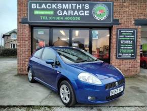 FIAT GRANDE PUNTO 2007 (57) at Blacksmith Garage Stockton on Forest