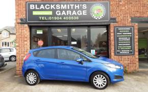 FORD FIESTA 2013 (13) at Blacksmith Garage Stockton on Forest