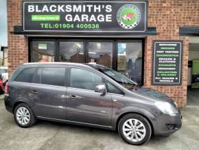 VAUXHALL ZAFIRA 2013 (63) at Blacksmith Garage Stockton on Forest